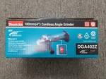 Makita Dga402z 18v Angle Grinder 4" Slide 11000rpm 317mm 4.3lb Cb430 *bare Tool*. Fixed Price $259.95.