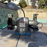 Vintage Craftsman 6 Ball Bearing Bench Grinder 1/3hp - 397.19581 Usa. Fixed Price $59.00.