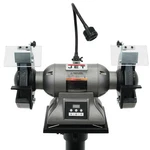 Jet 578208 8-inch 1-hp 3-phase Dual Wheel Variable Speed Industrial Grinder. Fixed Price $903.00.