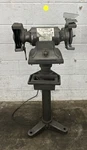 Dayton 7" Bench Grinder Model 2lkr8 1/2 Hp 3450 Rpm 5/8" Arbor W/33" Stand. Fixed Price $250.00.