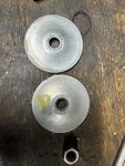 Vintage Craftsman "block" Bench Grinder Wheel Washers & Rh Arbor Nut Usa Spacer. Fixed Price $17.00.