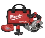 Milwaukee 2521-21ho M12 Fuel 5-3/8" Circular Saw Kit W/ 5.0 Battery, Charger Bag. Fixed Price $229.00.