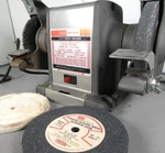 Vintage Sears Craftsman 1/2 Hp Commercial Block Bench Grinder Usa W/ Light. Fixed Price $265.00.