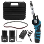 Wodhmiey Cordless Belt Sander, 16.8v Lithium Battery, 7000rpm, 15 Sanding.... Fixed Price $70.26.