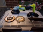 Ryobi One+ Hp 18v Brushless 4-1/2" Angle Grinder /cut-off (tool Only) Pblag02b. Fixed Price $84.50.