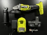 Ryobi One+ Hp 18v Brushless Cordless 4-1/2 Angle Grinder Combo Kit Pblag02b. Fixed Price $159.99.