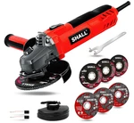 7.5amp 4.5" Angle Grinder, 12000rpm, 2 Guards, 6 Wheels, Non-slip Handle, Brush. Fixed Price $45.99.