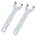 Kyuionty Angle Grinder Replacement Wrench, Flange Spanner Wrench Silver. Fixed Price $9.82.