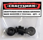 4 New Craftsman Nos Oem Bench Grinder Base Bushing 5537401 Rubber Feet Foot Usa. Fixed Price $19.95.