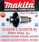 Makita 510329-1 Oem Rotor Assy. For Xag10z Xag04z Xag09z Xag16z Xcs02z From Usa*. Fixed Price $54.95.