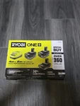Ryobi One+ 18v Li-ion High Performance Starter Kit 4ah 2ah Psk108sb. Fixed Price $140.00.