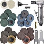 1/4 Inch Angle Air Die Grinder With 22 Pcs 2-inch Quick Change Sanding Discs, Po. Fixed Price $52.99.