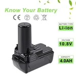 For Hitachi 10.8v Bcl1015 Bcl1030 329369 329370 329371 Hxp 4000mah Battery. Fixed Price $24.90.