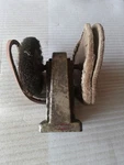 Vintage Craftsman 1940s Grinder Buffer Arbor Bench Mount Belt Drive. Fixed Price $38.00.