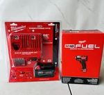 Milwaukee M18 Fuel Gen-2 18v Mid Torque 1/2 In. Impact F Ring W/5.0ah Kit. Fixed Price $319.99.