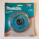 Makita Diamond Circular Saw Blade 4-1/8" Stone Masonry Grinder 724904-bt. Fixed Price $9.99.