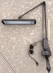Dazor Floating Fixture Model P-2434 Desk Light Usa Made Wall Mount. Fixed Price $149.99.