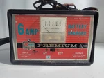 Vintage Kmart Premium Battery Charger #km60 6 Amp 6/12 Volt Usa. Fixed Price $44.99.