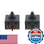 Zhyohen 2pcs 4 Inch Angle Grinder Push Button Power Switch Replacement Black. Fixed Price $16.31.