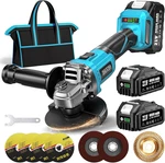 Cordless Angle Grinder 4-1/2 Inch, 21v Brushless Battery Tool With 2x 4.. Fixed Price $84.99.